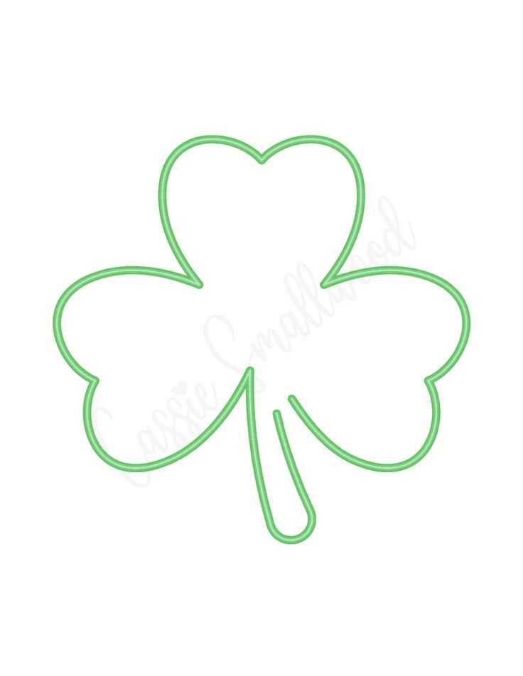 printable shamrock pictures printable shamrock pictures