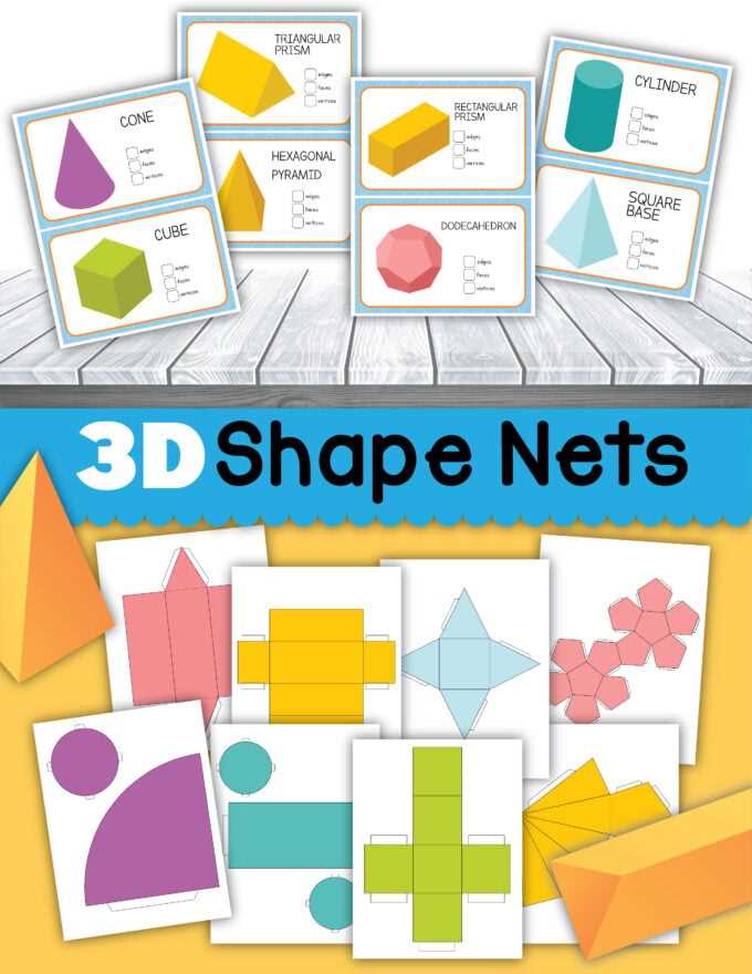 printable shapes 3d