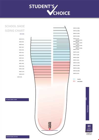 printable shoe size template printable shoe size template