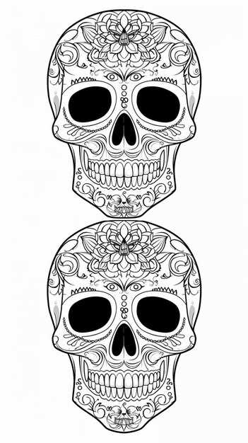 printable skull stencil printable skull stencil