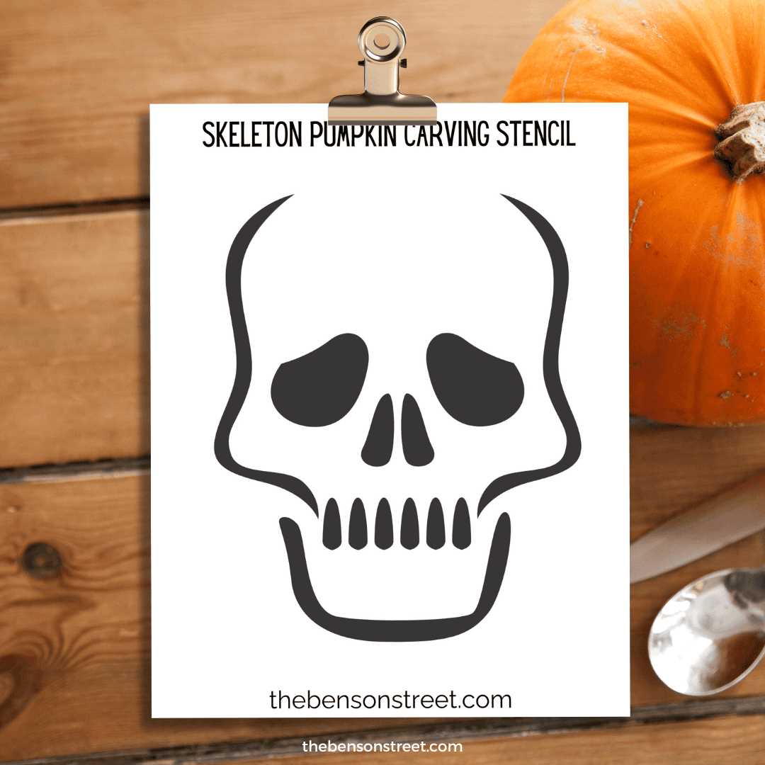printable skull template printable skull template