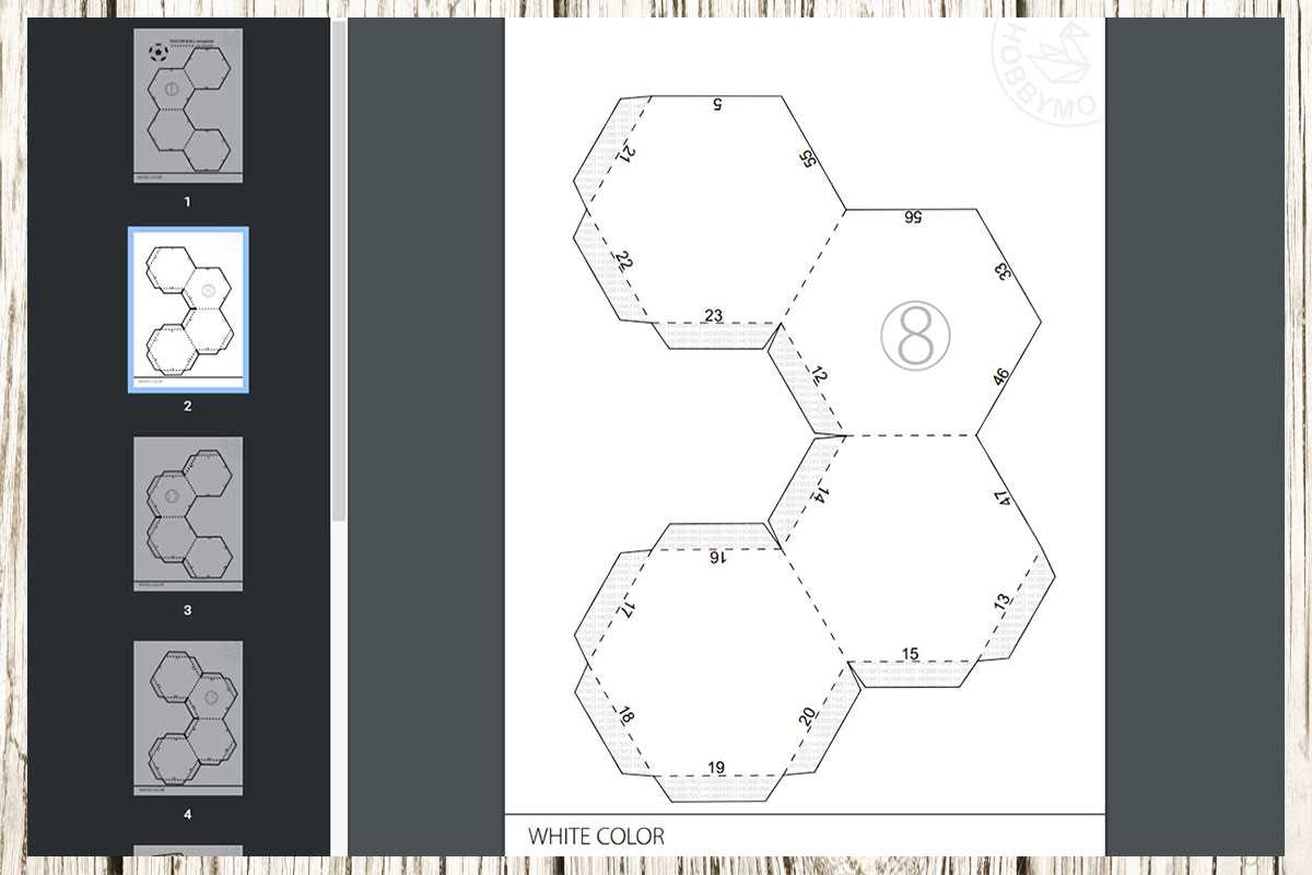printable soccer ball pattern
