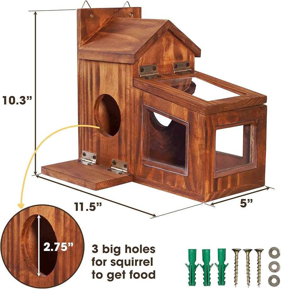 printable squirrel house plans printable squirrel house plans