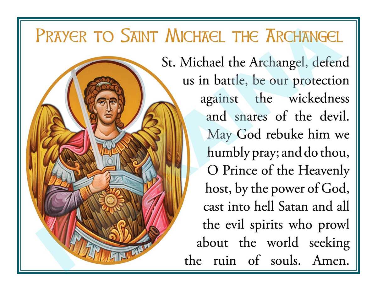 printable st michael chaplet printable st michael chaplet