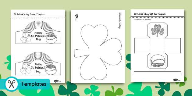 printable st patricks day crafts printable st patricks day crafts