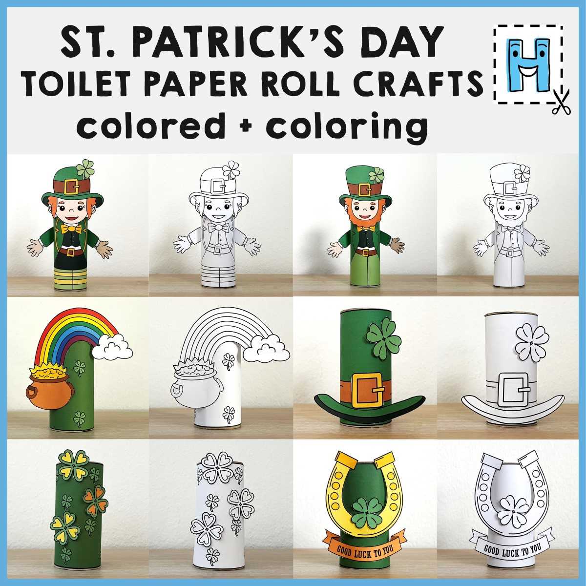 printable st patricks day crafts printable st patricks day crafts