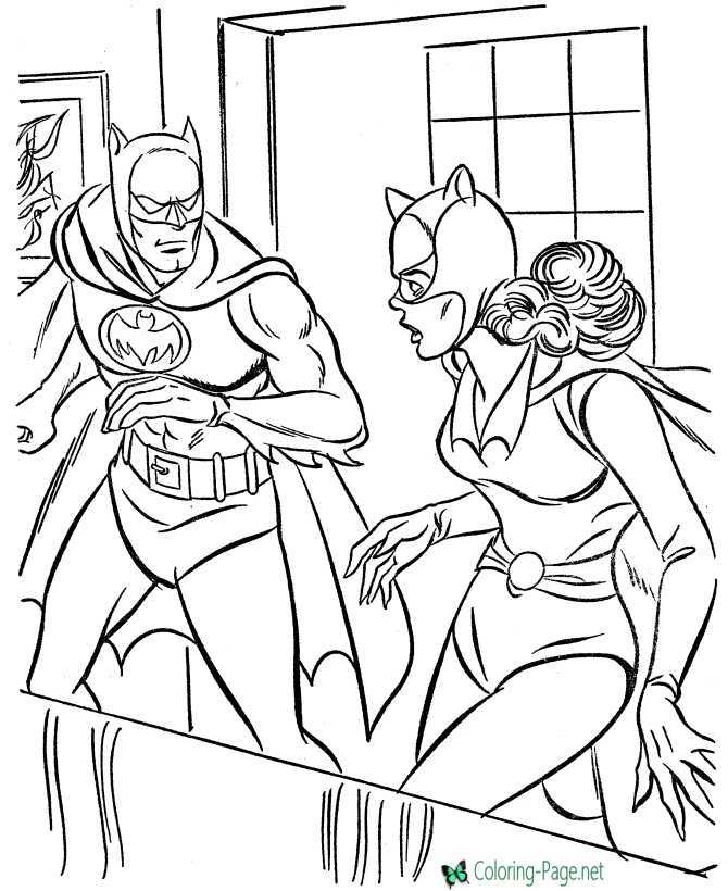 printable super hero coloring pages