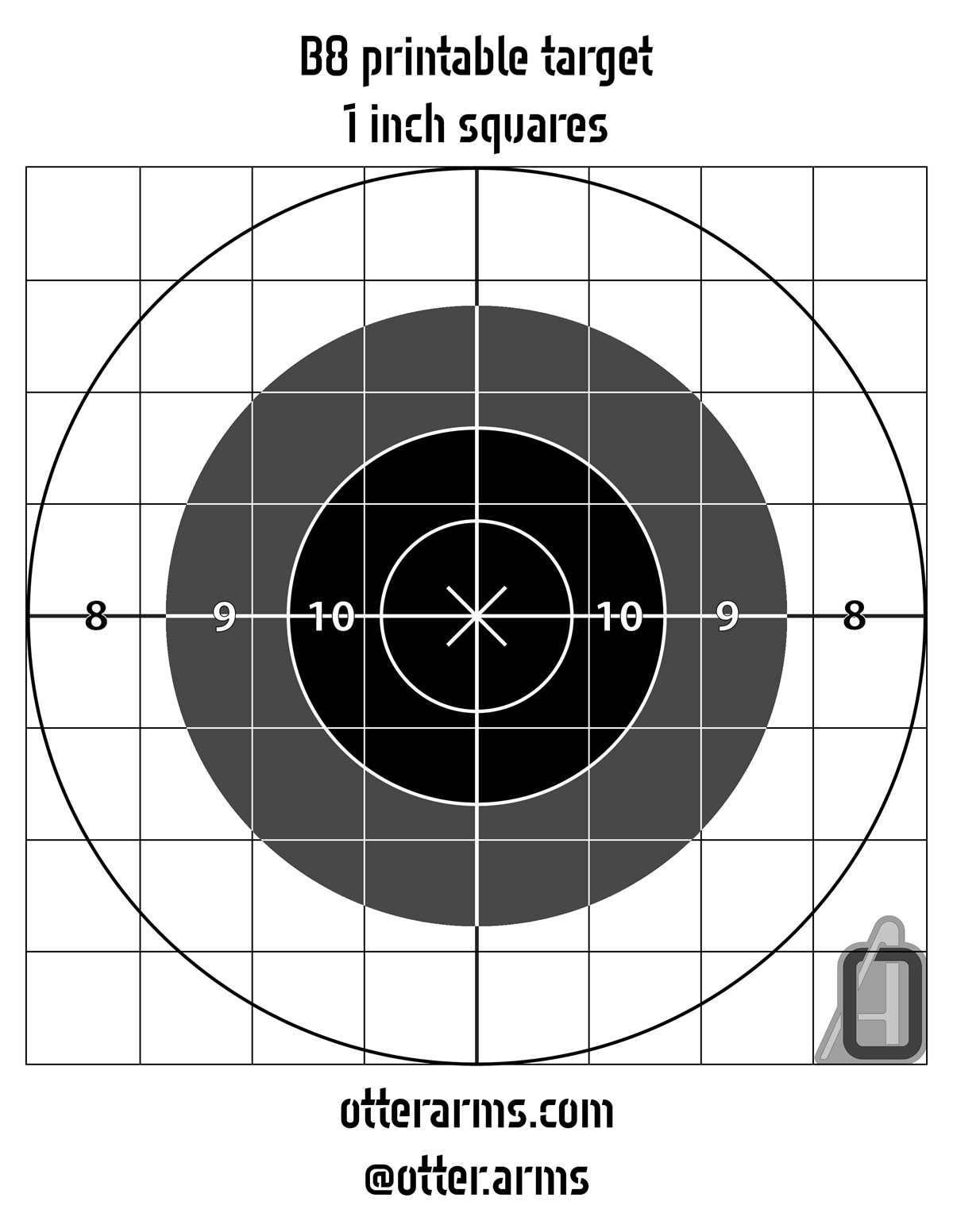 printable targets pistol