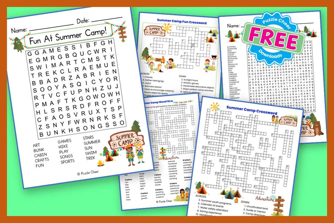 printable themed crosswords printable themed crosswords