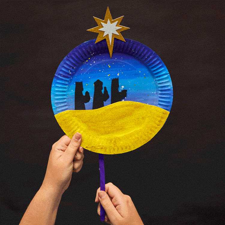 printable three wise men craft
