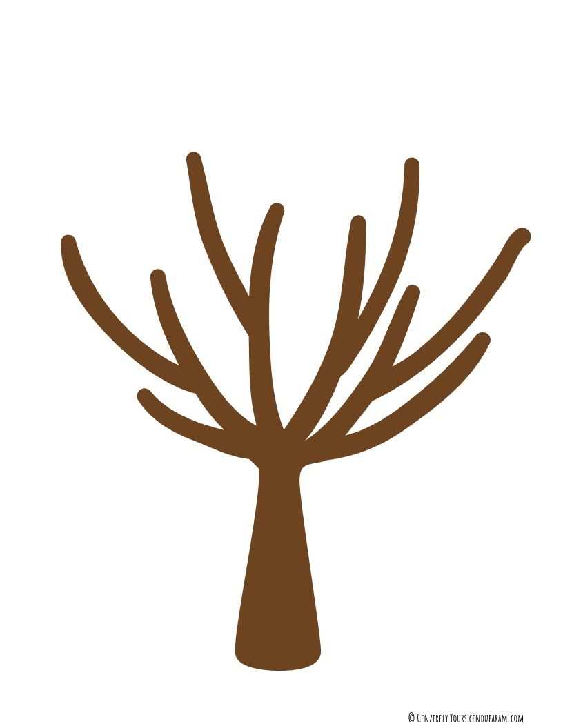 printable tree branch template printable tree branch template