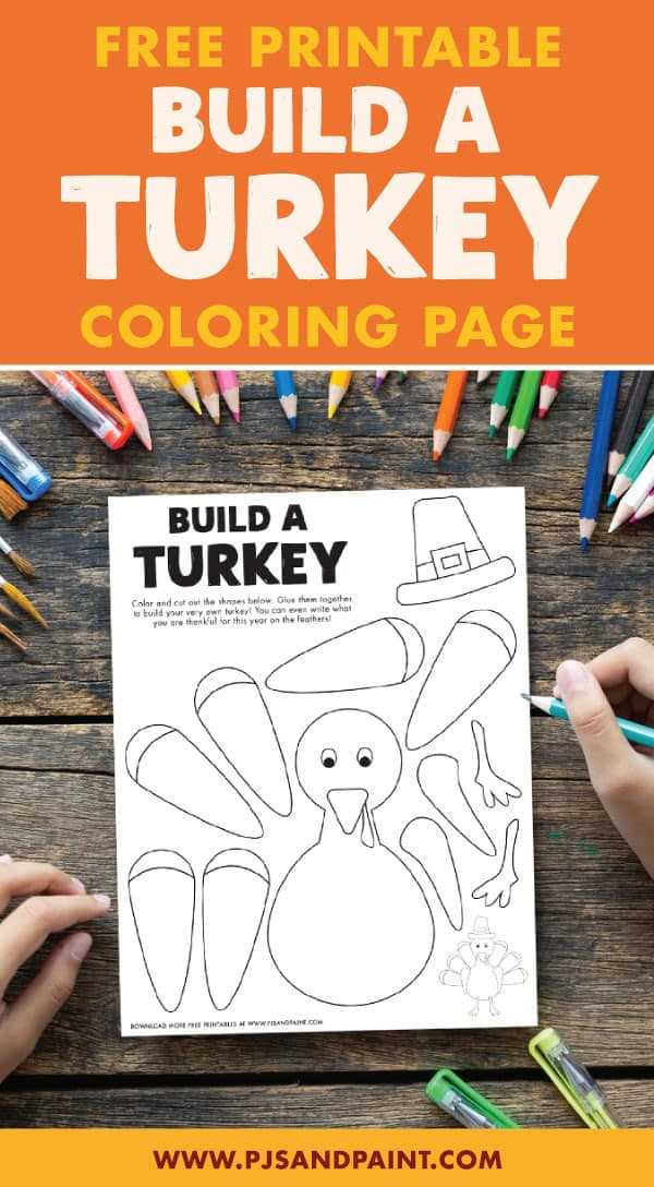 printable turkey coloring page printable turkey coloring page