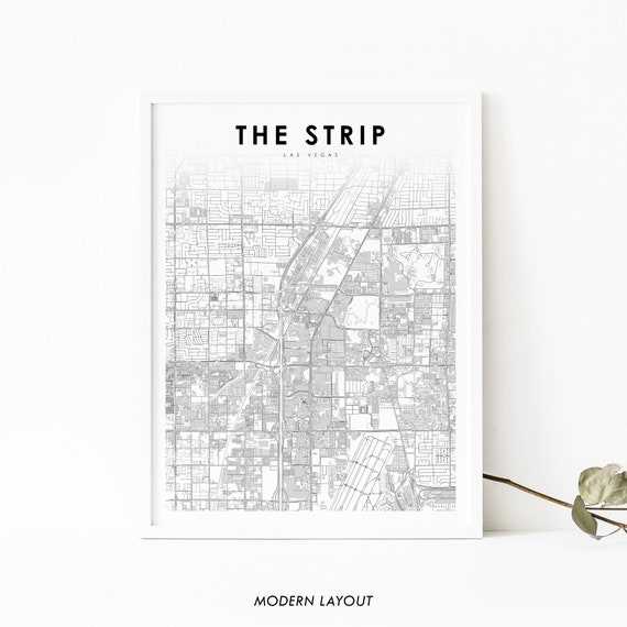 printable vegas map printable vegas map