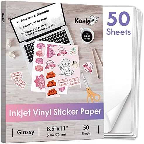 printable vinyl stickers paper