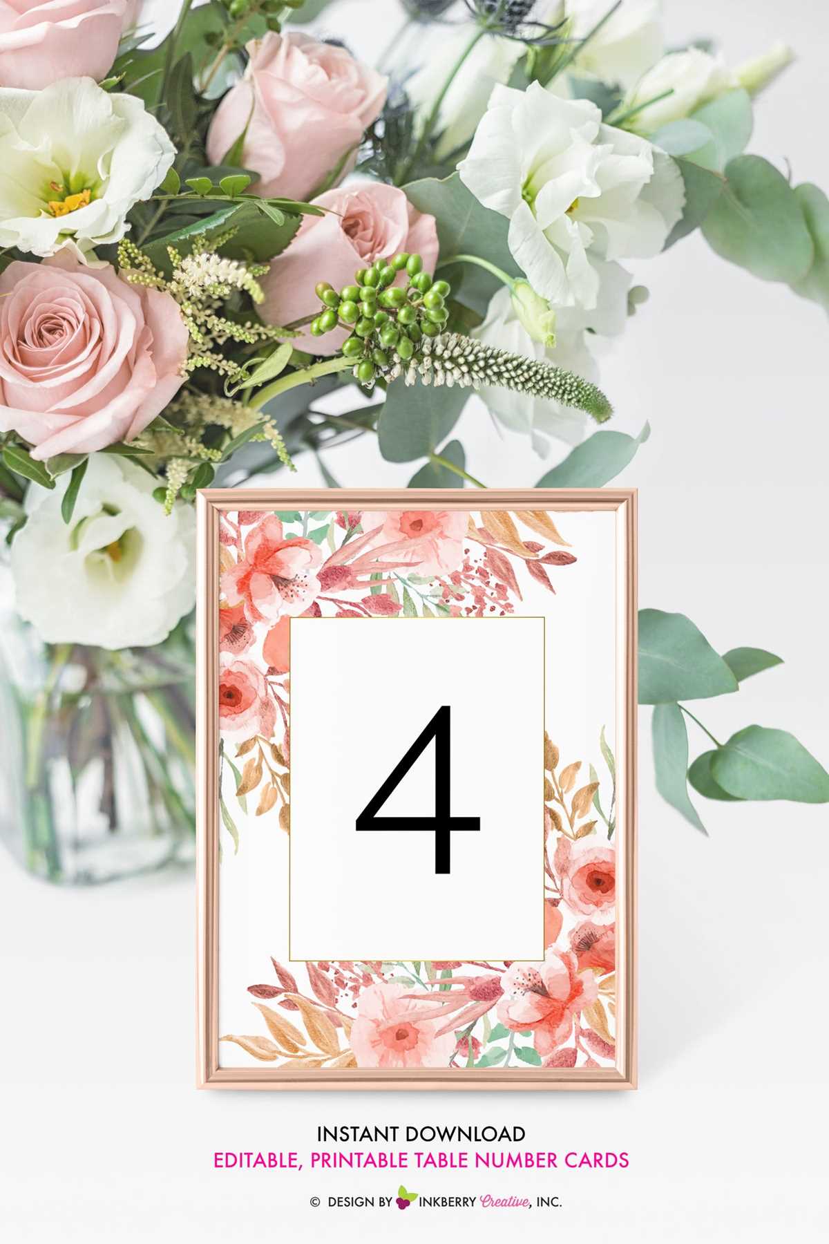 printable wedding table numbers printable wedding table numbers