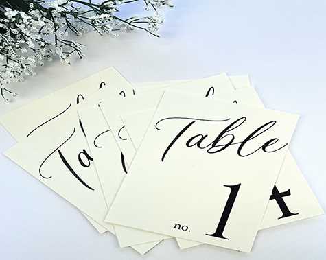 printable wedding table numbers template printable wedding table numbers template