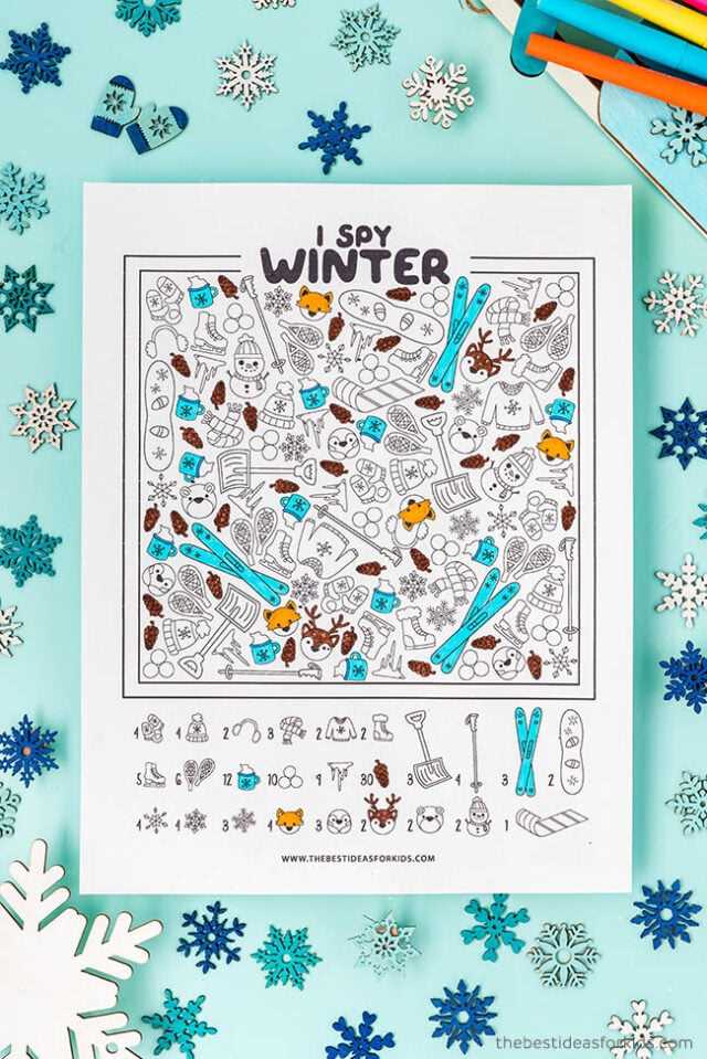 printable winter activity pages printable winter activity pages