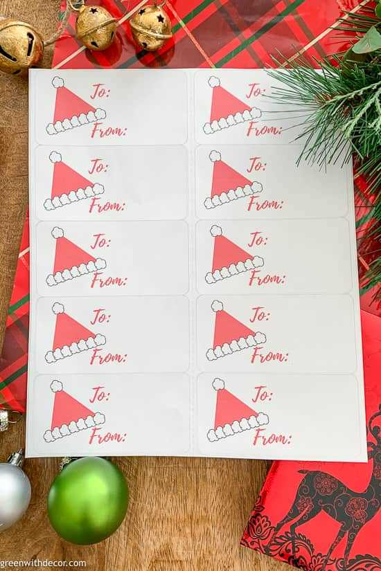 printable xmas gift labels printable xmas gift labels