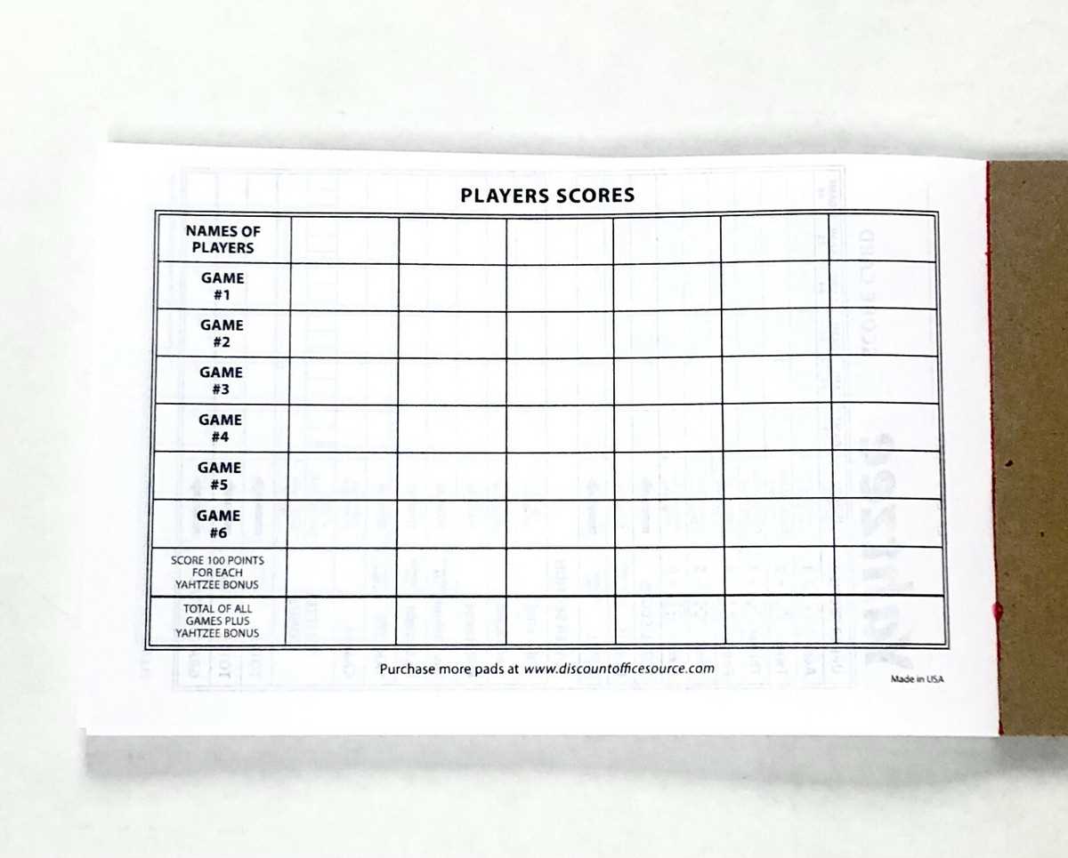printable yahtzee score sheets printable yahtzee score sheets