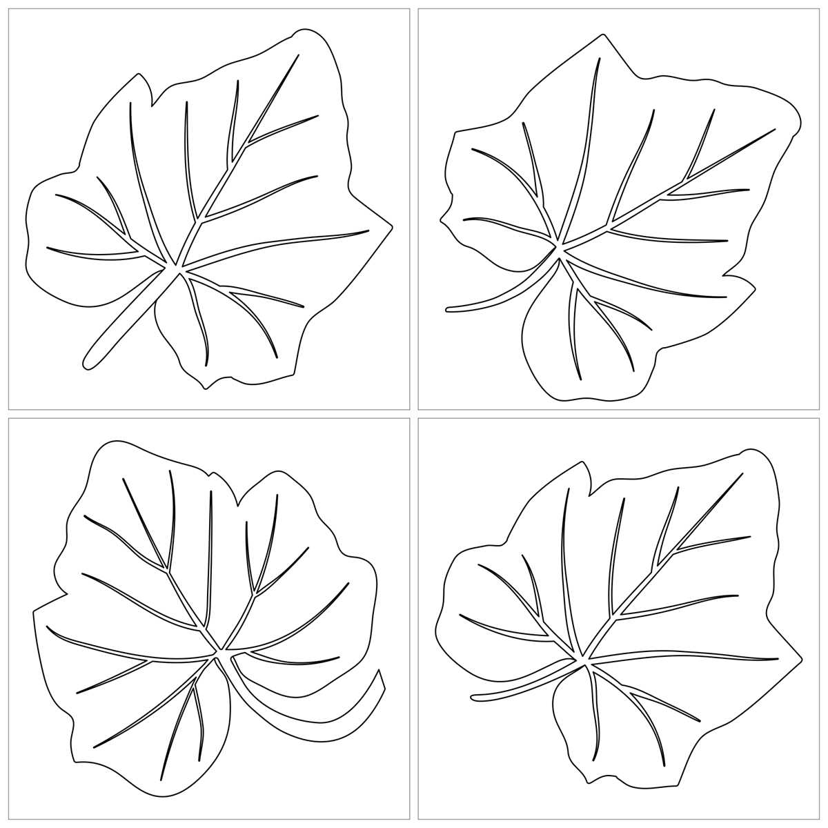 pumpkin leaf template printable pumpkin leaf template printable