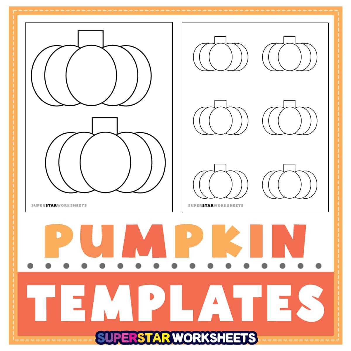pumpkin traceable printable pumpkin traceable printable