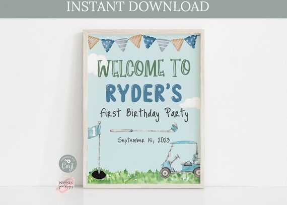 putting template printable