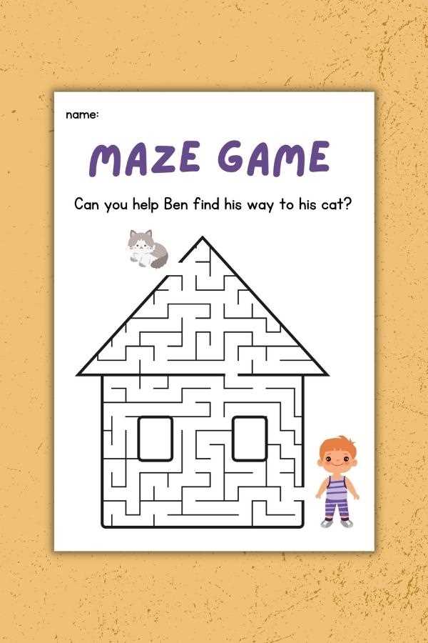 puzzle mazes printable