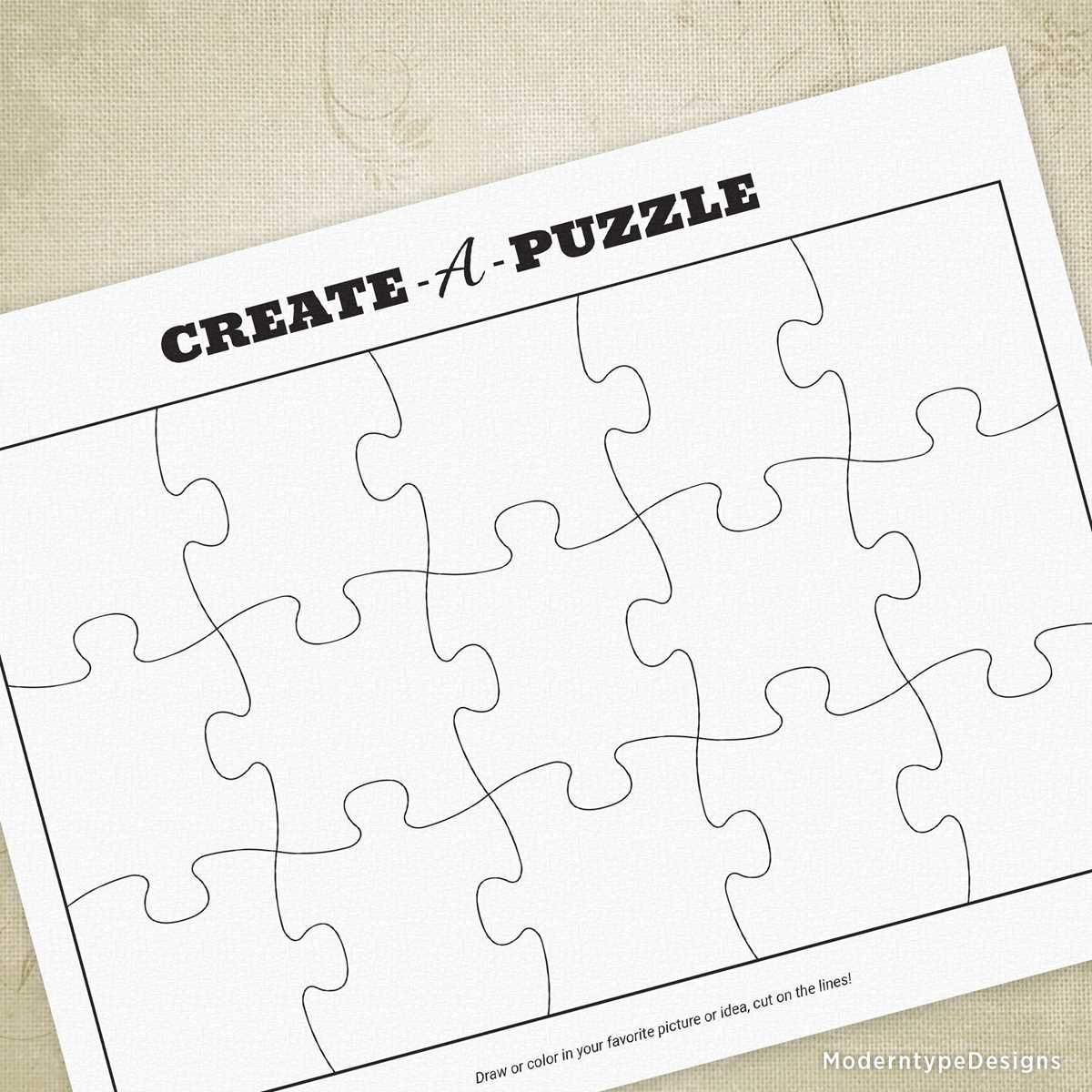 puzzle templates printable puzzle templates printable