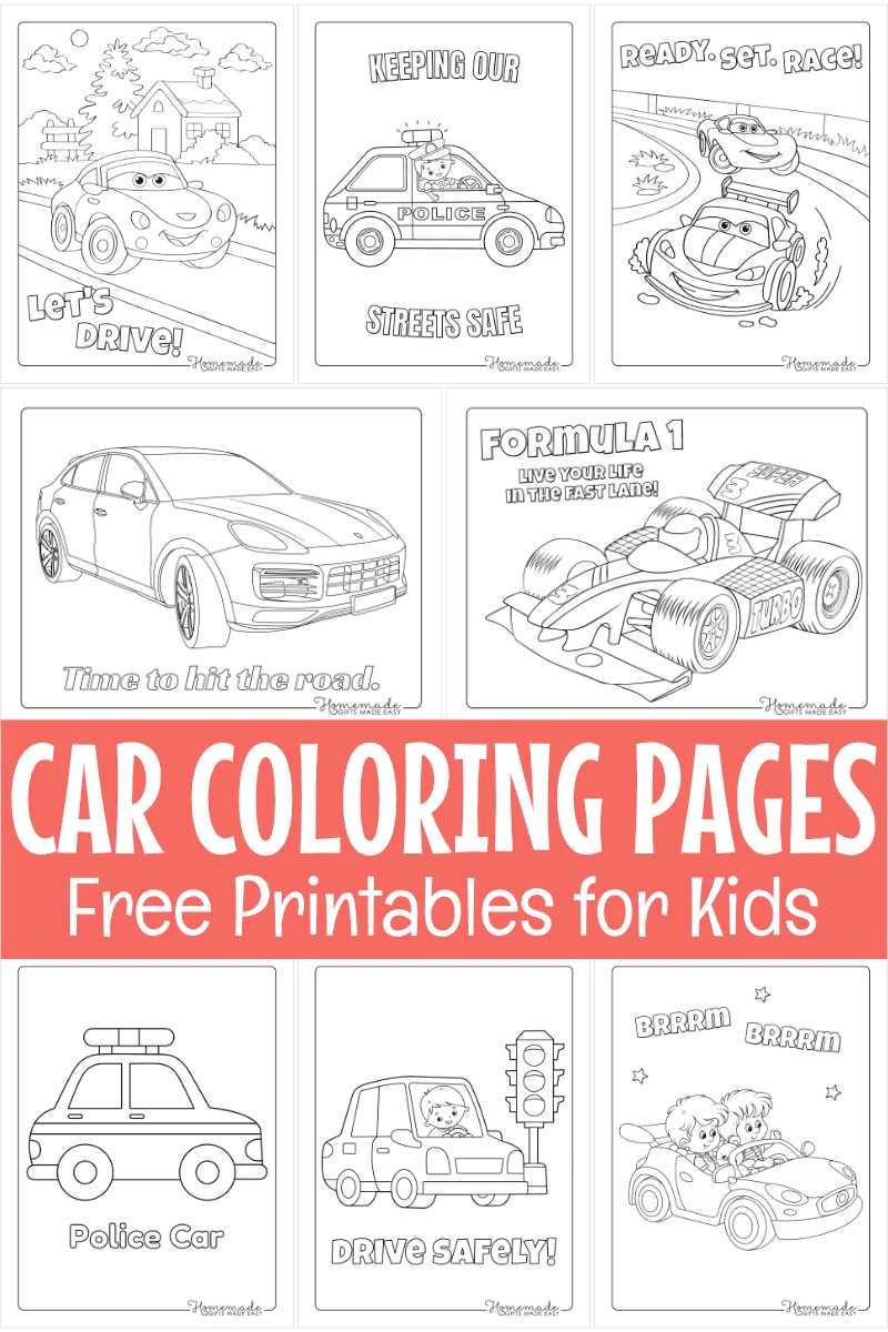 race car coloring pages printable free