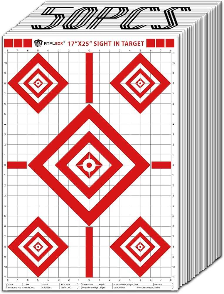 rifle shooting targets printable