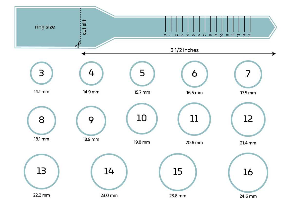 ring sizer printable chart