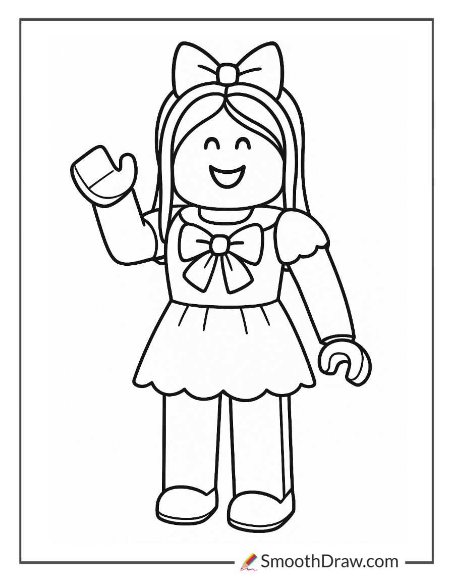 roblox coloring pages printable