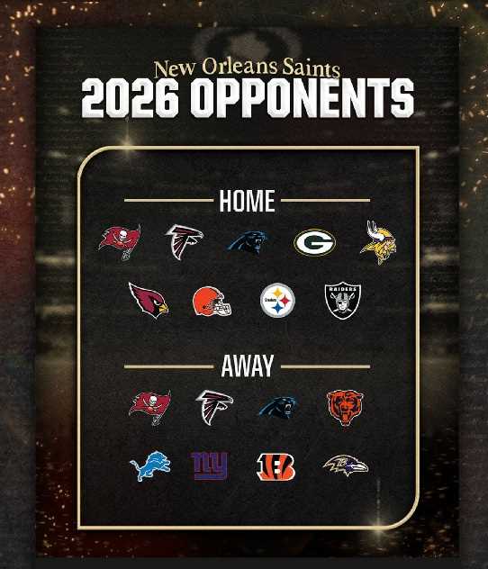 saints schedule 2026 printable