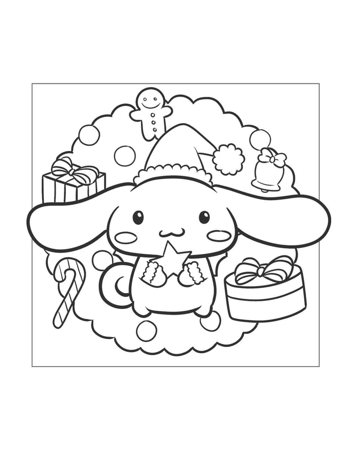 sanrio coloring pages printable