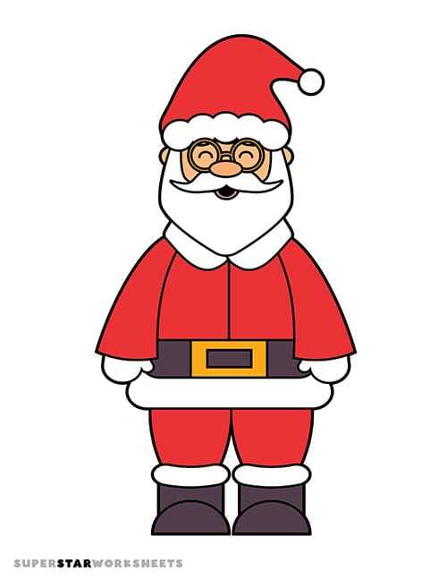 santa claus printable template santa claus printable template