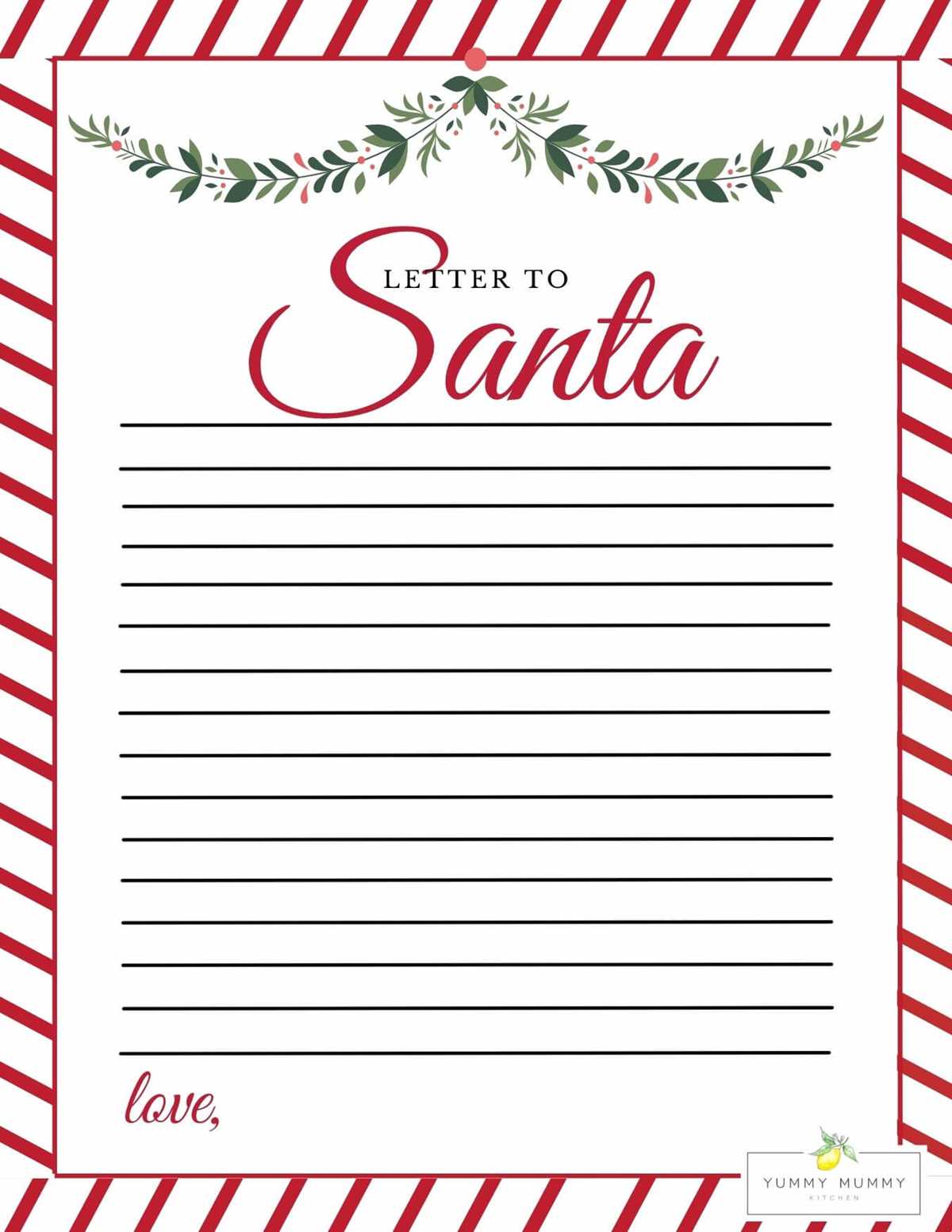 santa list free printable santa list free printable