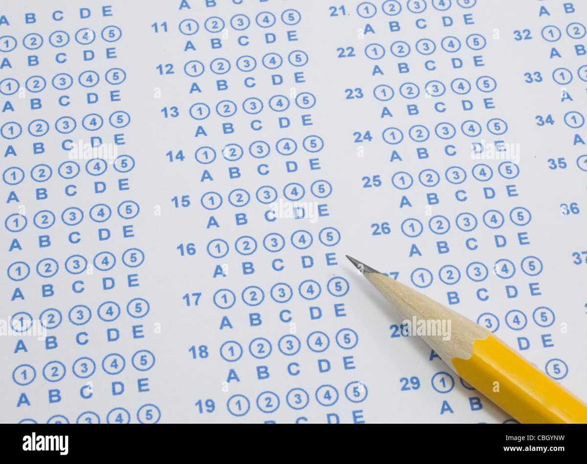 scantron sheet printable