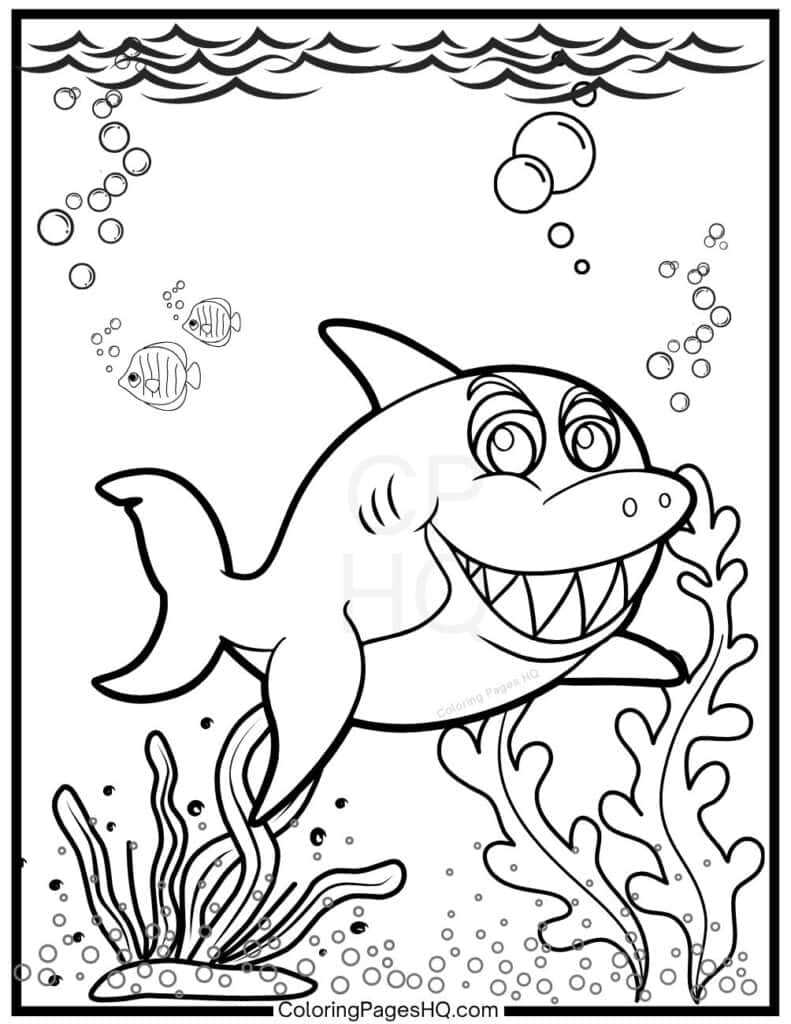 sea animal coloring pages printable free