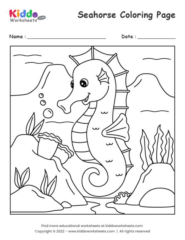 seahorse outline printable seahorse outline printable