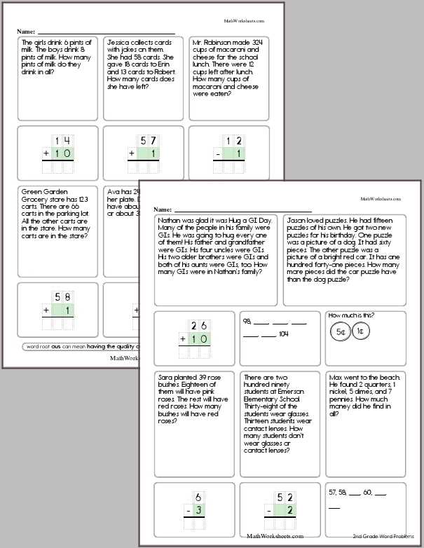 second grade printable worksheets second grade printable worksheets