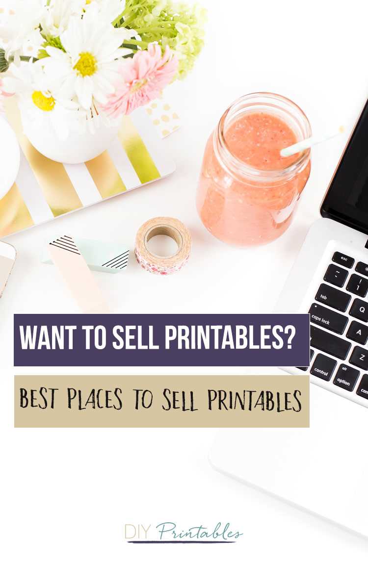 selling printables online