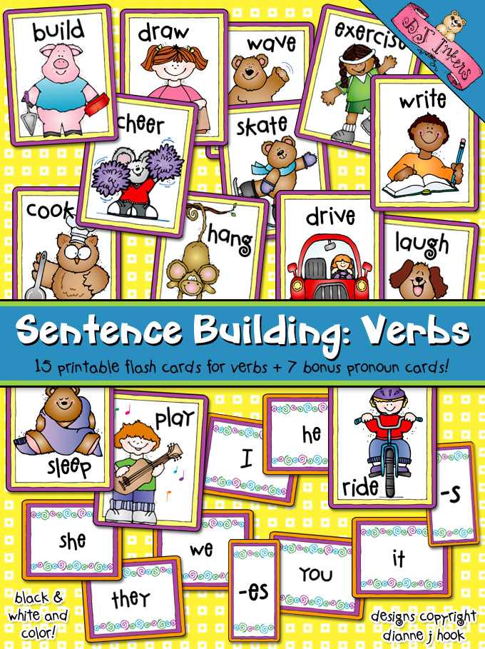 sentence building printables sentence building printables
