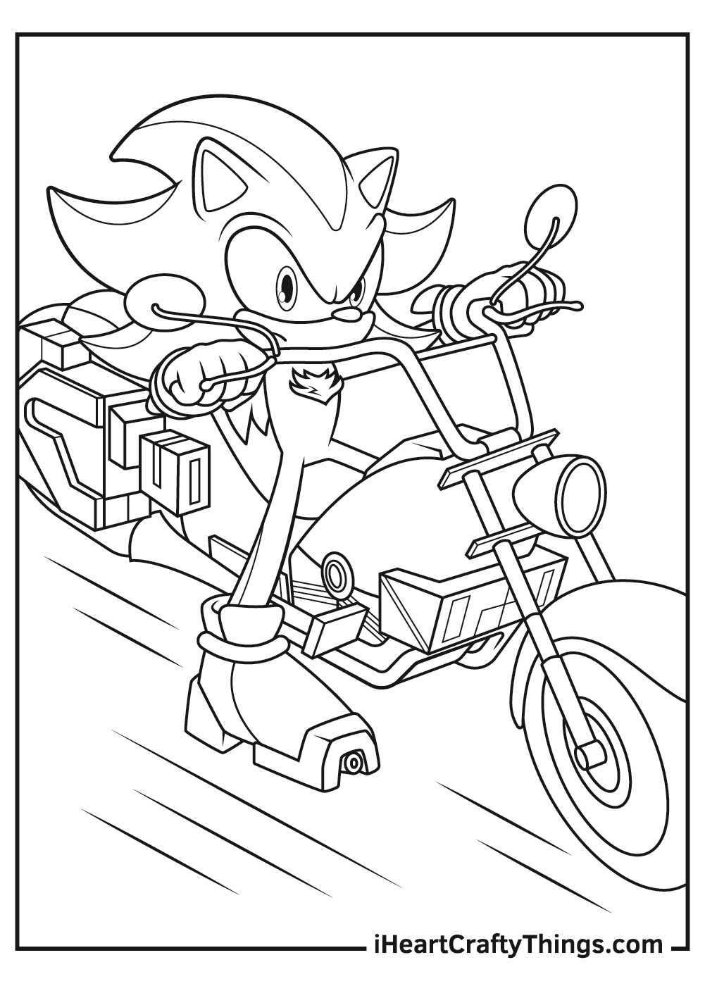 shadow the hedgehog printable shadow the hedgehog printable