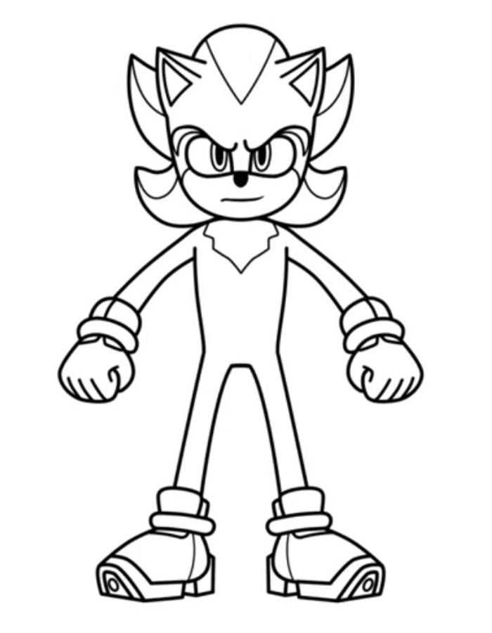 shadow the hedgehog printable shadow the hedgehog printable