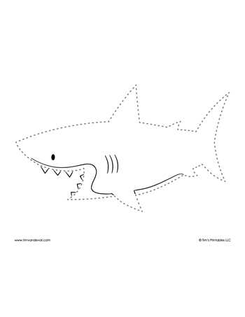 shark templates printable shark templates printable