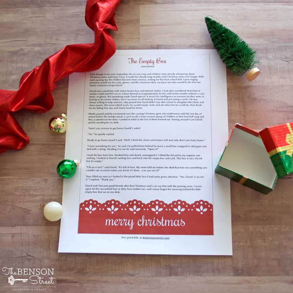 short christmas stories for adults printable