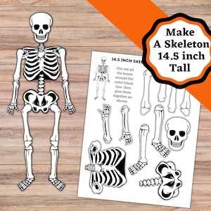 skeleton puzzle printable skeleton puzzle printable