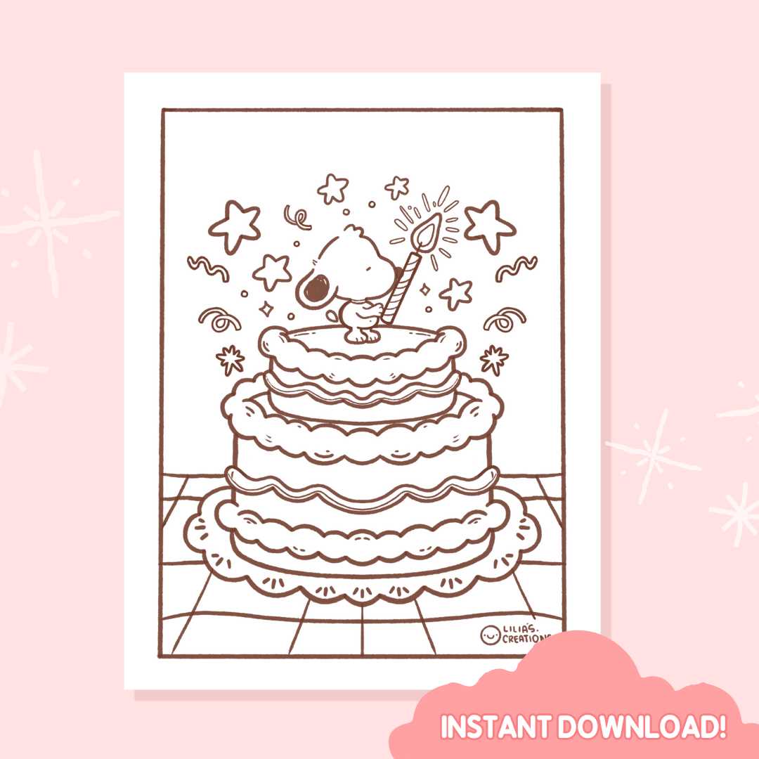 snoopy coloring pages printable