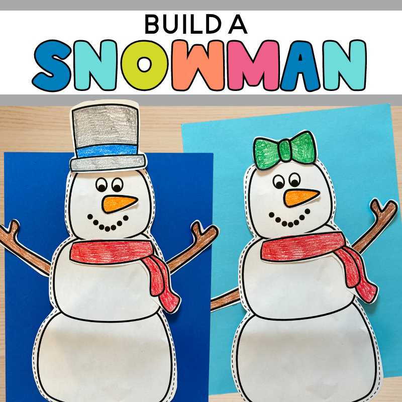 snowman printable coloring pages
