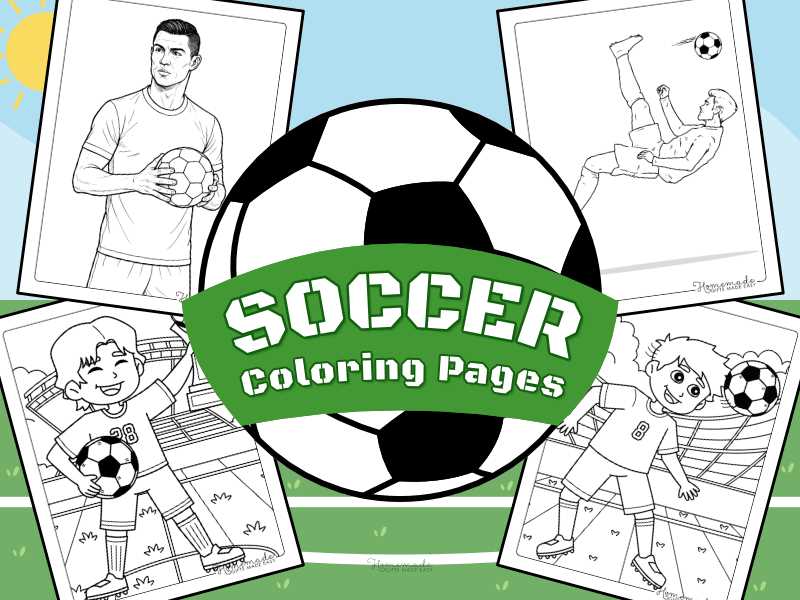 soccer coloring pages free printable